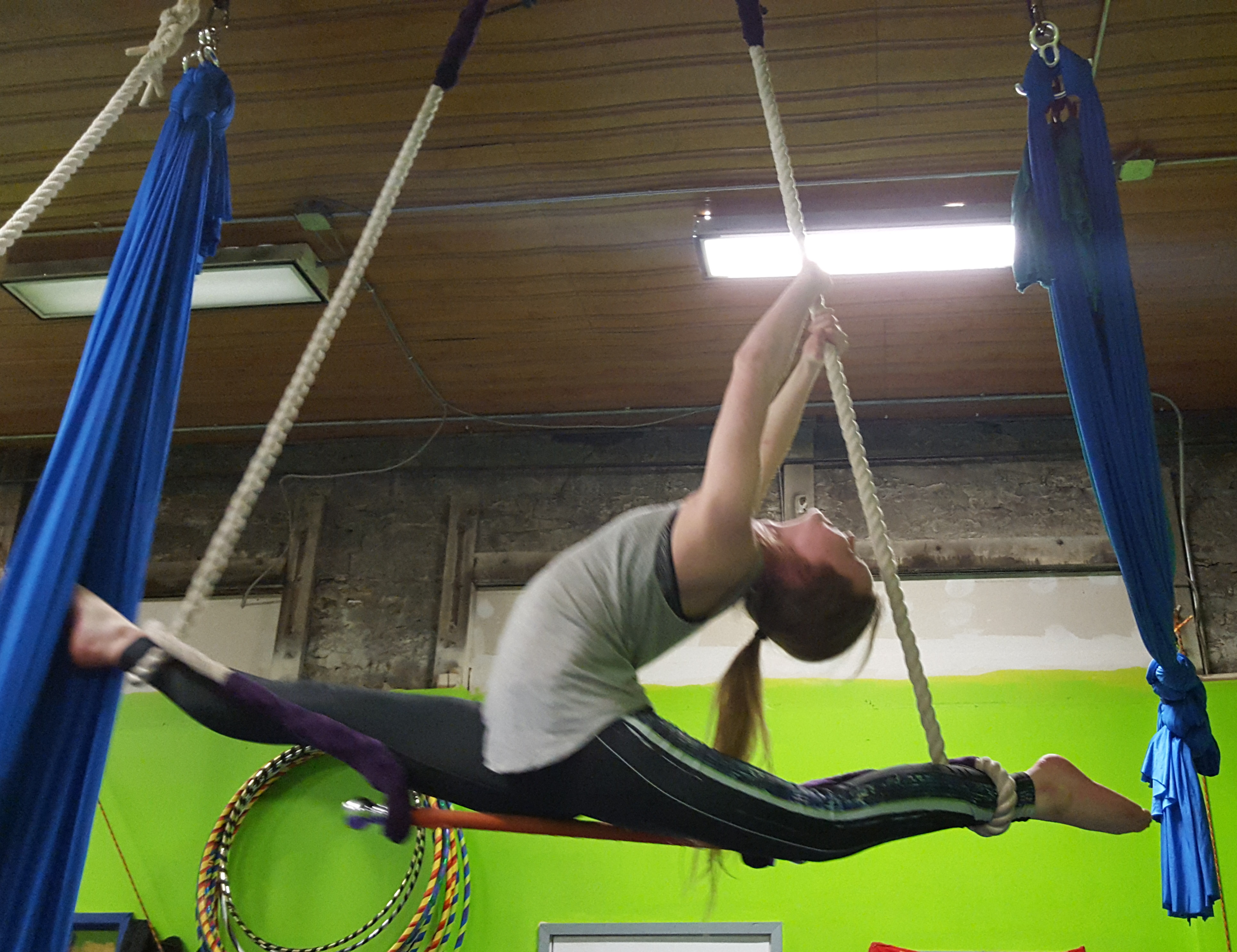 Splits on the Trapeze