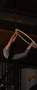 contortion aerial hoop