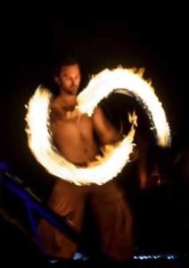 fire spinning